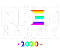 Joe Biden Kamala Harris LGBT Rainbow Stars logo Premium T-Shirt